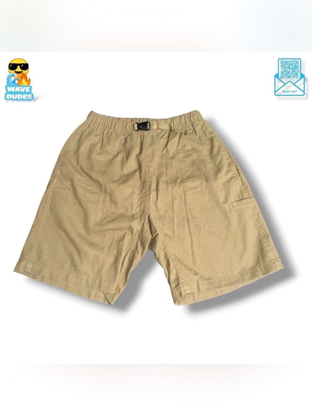 Men’s Marlboro Gear Belted Khaki Shorts